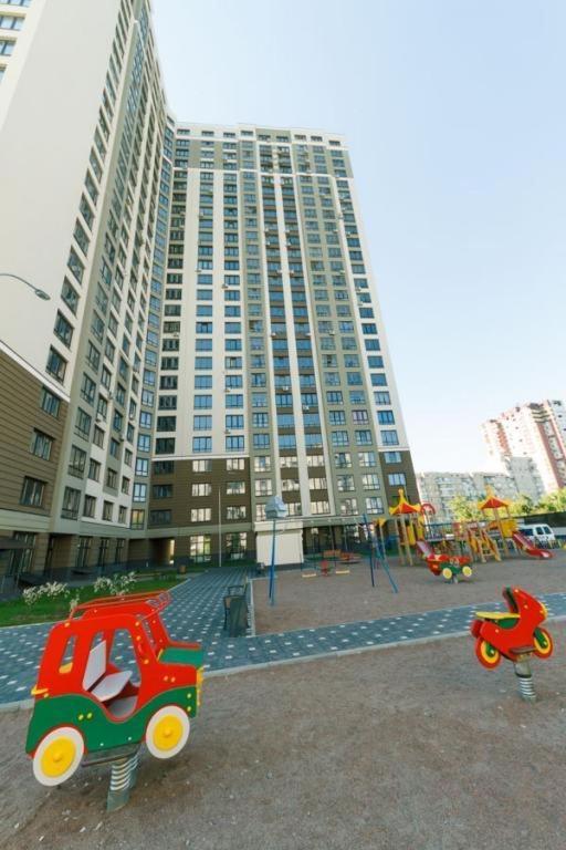 Видовая На 25 Этаже Kiev Luaran gambar